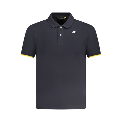 K-WAY Blue Cotton Men Polo