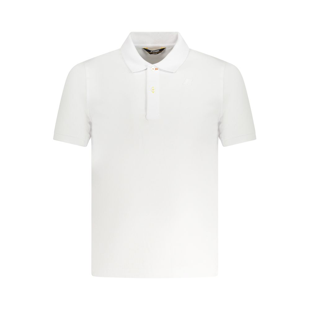 This Polo Shirt by K-WAY for men in cotton white presents a flawless silhouette, showcasing flawless detailing and a refined crew neckline for a truly flawless aesthetic.