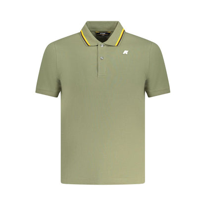 K-WAY Verde Cotton Men Polo