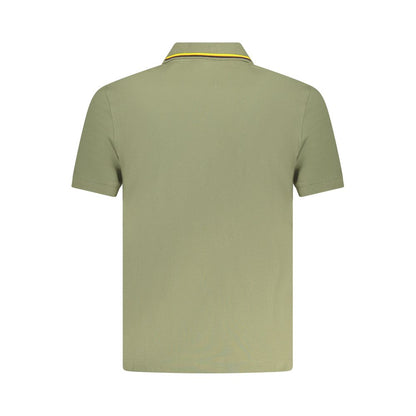 K-WAY Verde Cotton Men Polo