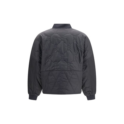 Barbour Black Polyester Bomber