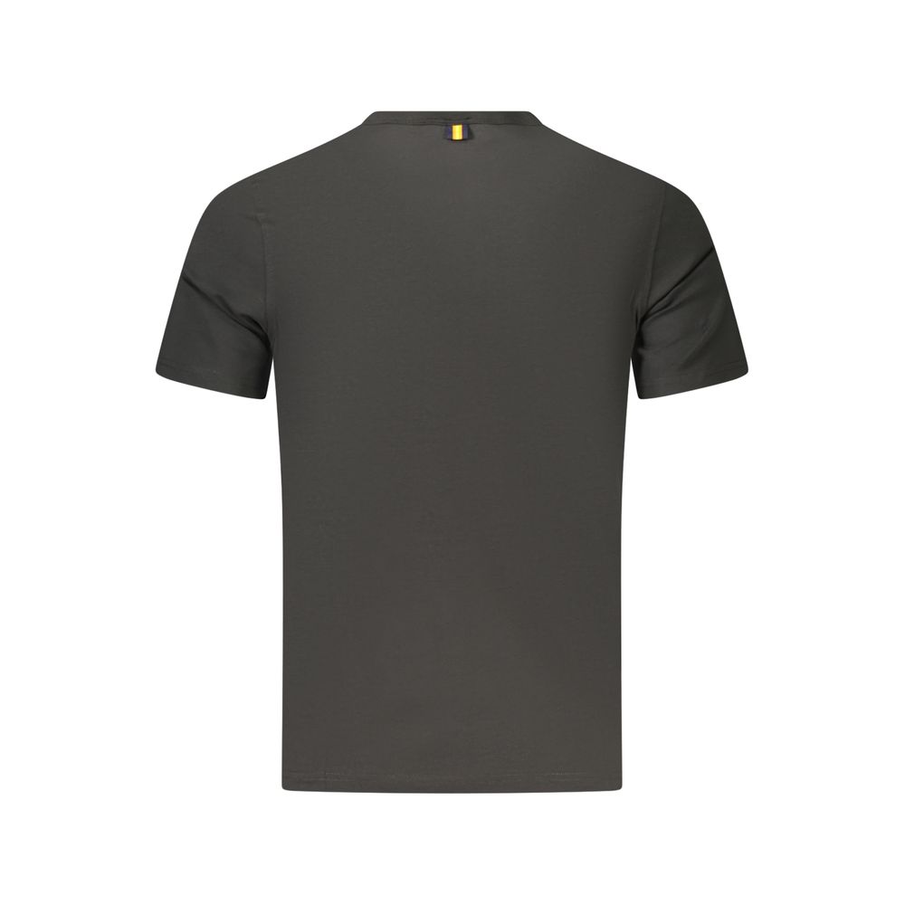 T-Shirt by K-WAY for men in stretch cotton black features an on trend silhouette, perfectly showcasing a on trend and for an elevated aesthetic.