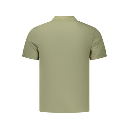 Polo Shirt by K-WAY for men in stretch cotton green features a eye catching silhouette, showcasing a refined and for a eye catching finish.
