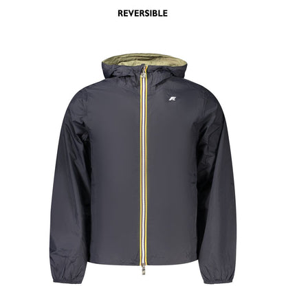 K-WAY Blue Nylon Shell Jacket