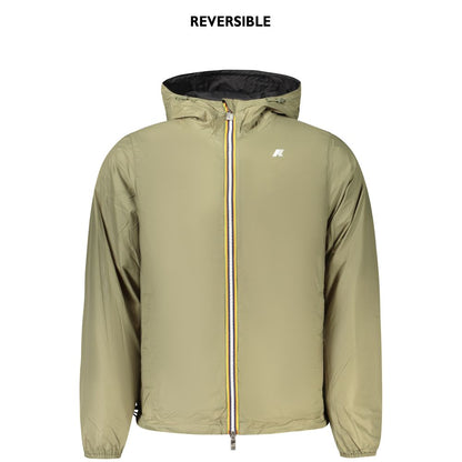 K-WAY Blue Nylon Shell Jacket