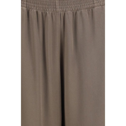Fabiana Filippi Brown Viscose Casual Pants