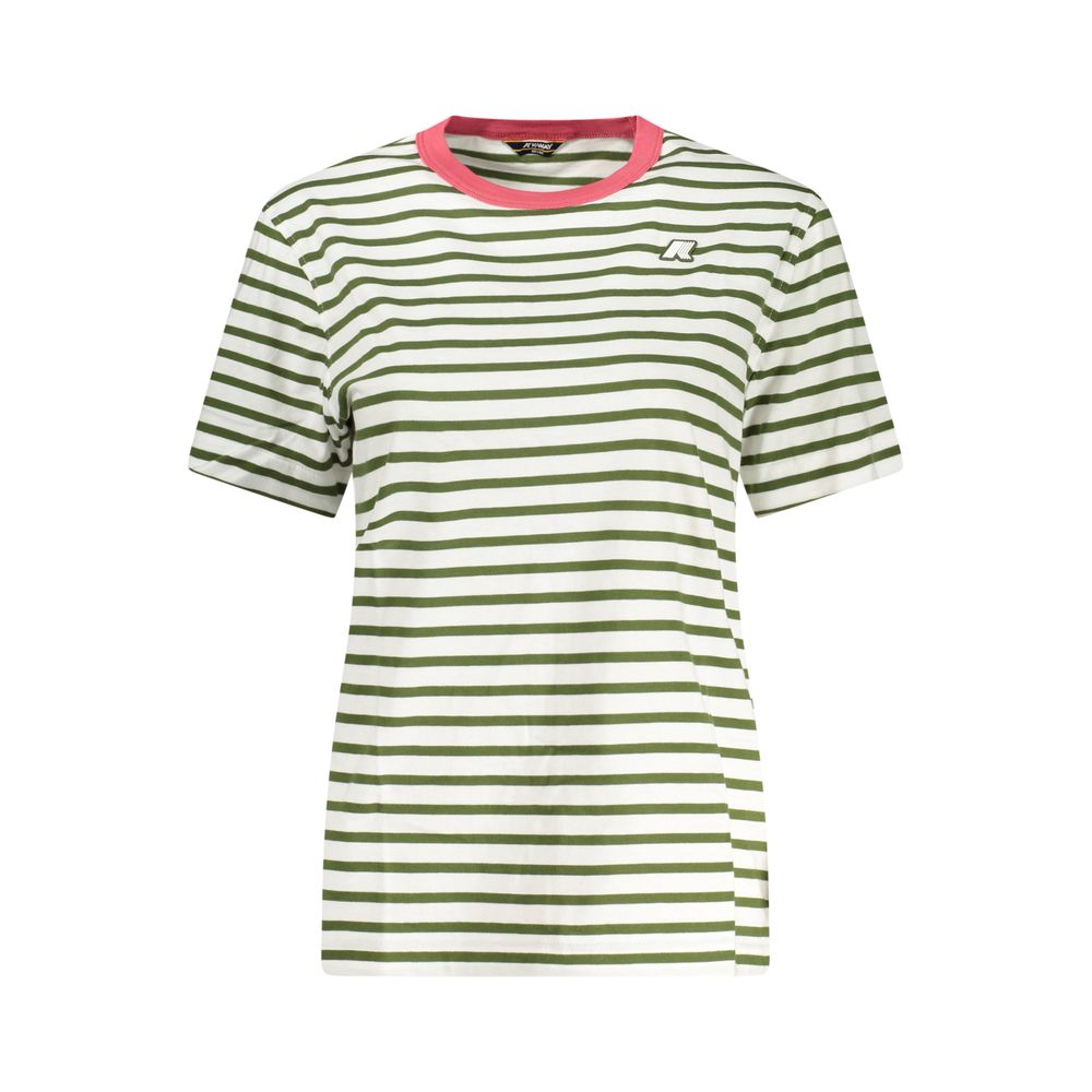 K-WAY Bianco Cotton Women's T-Shirt