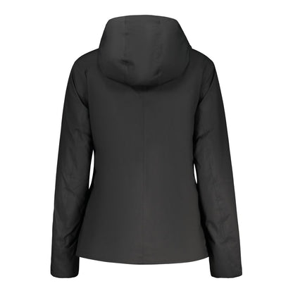 K-WAY Nero Nylon Donna Jacket