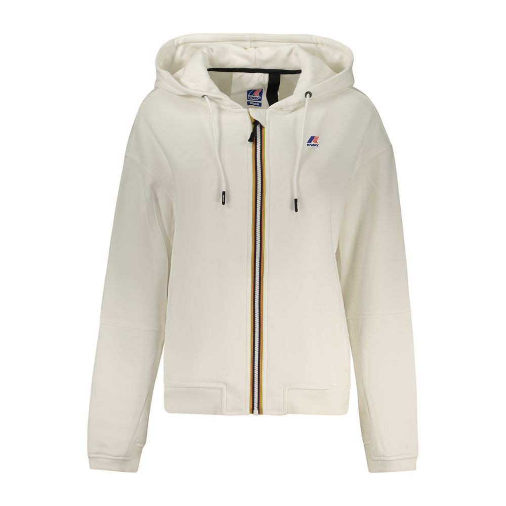 K-WAY White Polyester Women's Sweatshirt