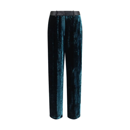 Forte_Forte Bicolor Viscose Dress Pants