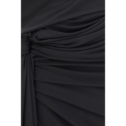 Balenciaga Black Viscose Cocktail Dress