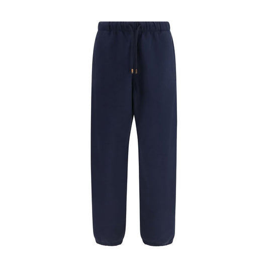 Umit Benan Blue Cotton Joggers (Workout Pants)