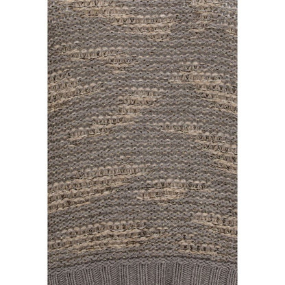 Sweatshirt by Fabiana Filippi for women in cashmere silk wool & polyester gray features an magnificent silhouette, showcasing a sophisticated and detail for a truly magnificent finish.