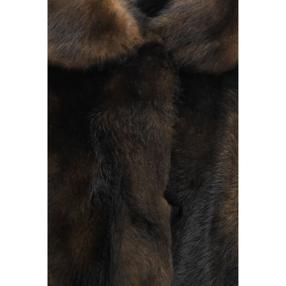 Brunello Cucinelli Brown Lambskin Full-Length Jacket