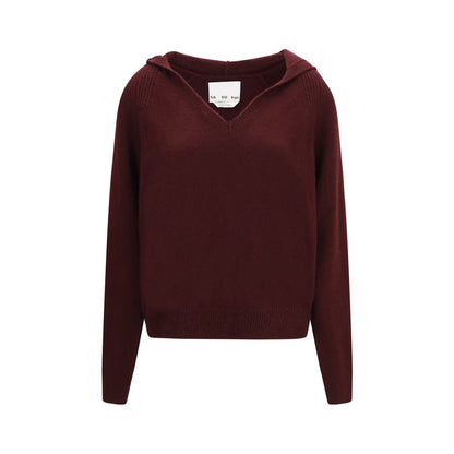 SA SU PHI Bordeaux Cashmere Hoodie