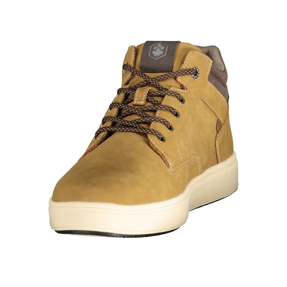 Lace-Up Ankle Boots by Lumberjack for men in polyester & polyurethane brown, signature & print features an enchanting design from the Explorer Men's Polyester & Polyurethane Lace-Up Ankle Boots collection, highlighting a enchanting and for a refined look.