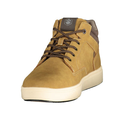 Lace-Up Ankle Boots by Lumberjack for men in polyester & polyurethane brown, signature & print features an enchanting design from the Explorer Men's Polyester & Polyurethane Lace-Up Ankle Boots collection, highlighting a enchanting and for a refined look.