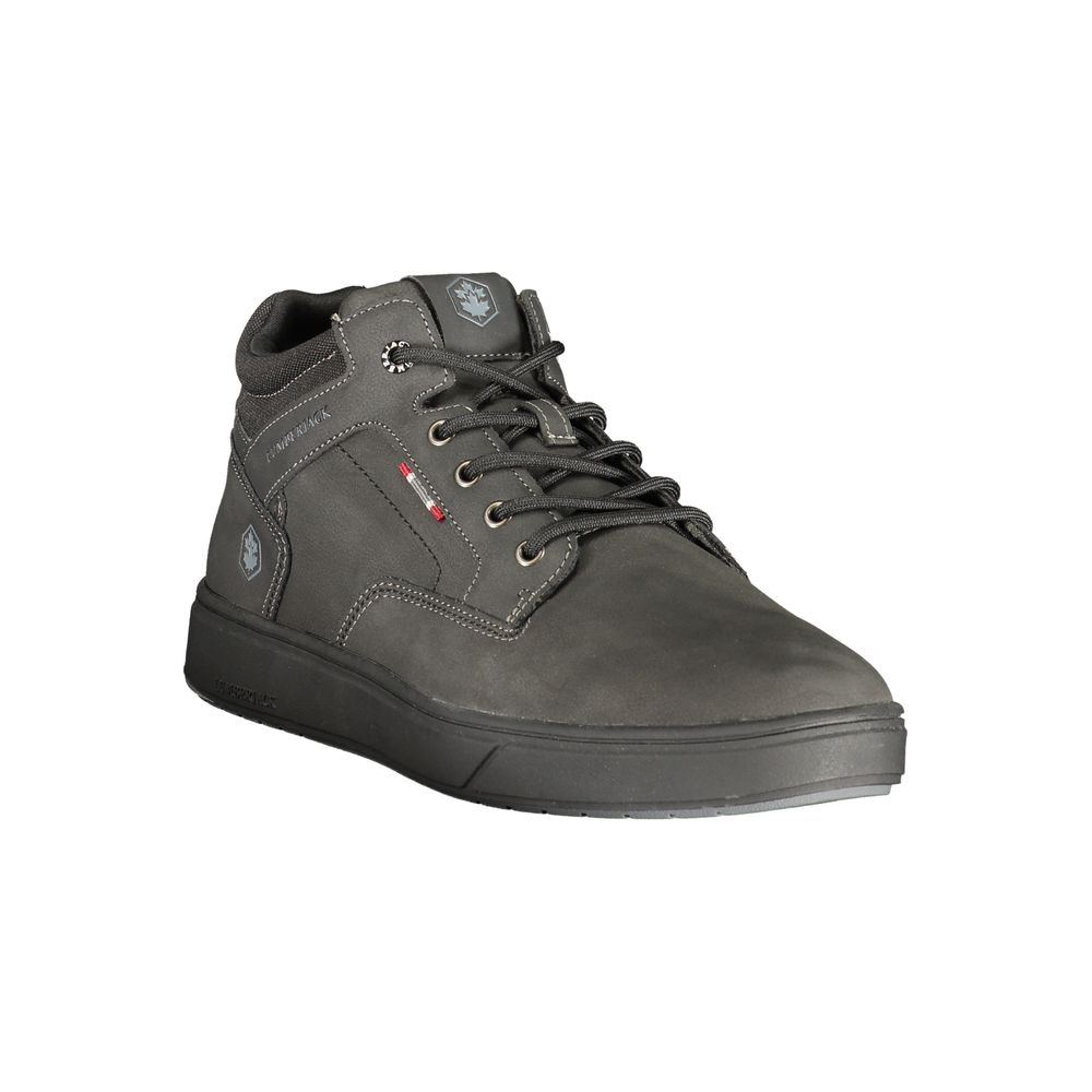 Lumberjack Black Polyurethane Men's Sneaker