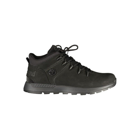 Athletic Sneakers by Timberland for women in polyester polyurethane leather black & print features an timeless silhouette from the Women's Athletic Polyester Polyurethane Leather Sneakers collection, showcasing a timeless athletic style for a timeless look.