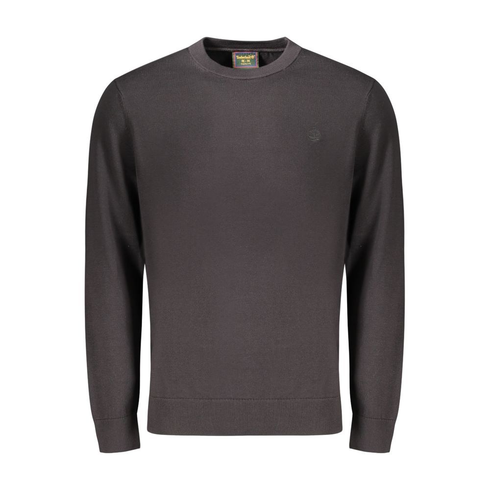 Sweatshirt by Timberland for men in cotton black features a unrivaled silhouette with a refined crew neckline and unrivaled detailing for a sophisticated look.