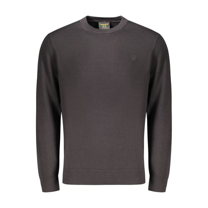 Sweatshirt by Timberland for men in cotton black features a unrivaled silhouette with a refined crew neckline and unrivaled detailing for a sophisticated look.