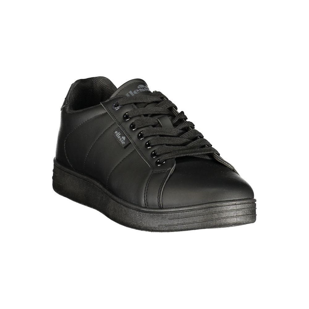 Ellesse Black Polyester Athletic Sneakers