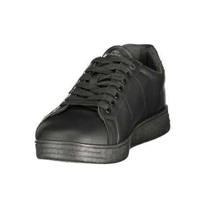 Ellesse Black Polyester Athletic Sneakers
