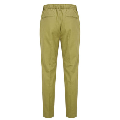 Baldinini Trend Green Cotton Men Pants