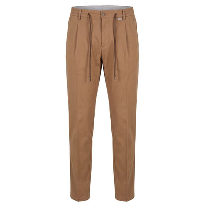 Baldinini Trend Brown Cotton Men Pants