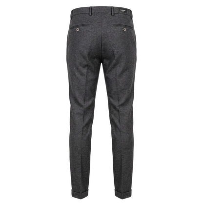 Baldinini Trend Grey Viscose Men Pant