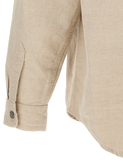 Carhartt Wip Beige Cotton Shirt