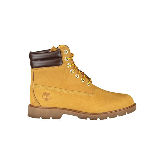 Ankle Boots by Timberland for men in polyester polyurethane leather beige features an dynamic silhouette, showcasing the dynamic Icon Men's Polyester Polyurethane Leather Ankle Boots design with its distinctive and elegant .
