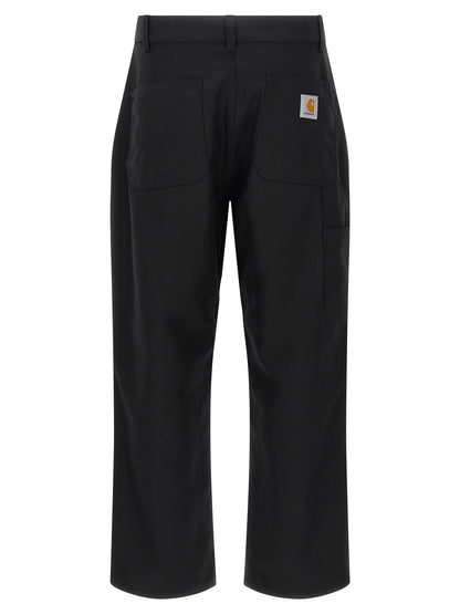 Carhartt Wip Black Polyester Casual Pants