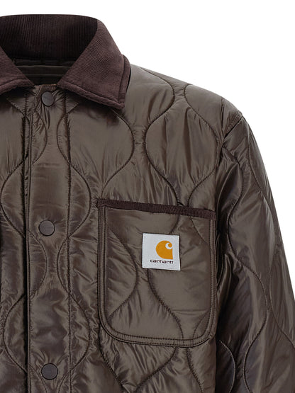 Carhartt Wip Brown Polyester Shell Jacket