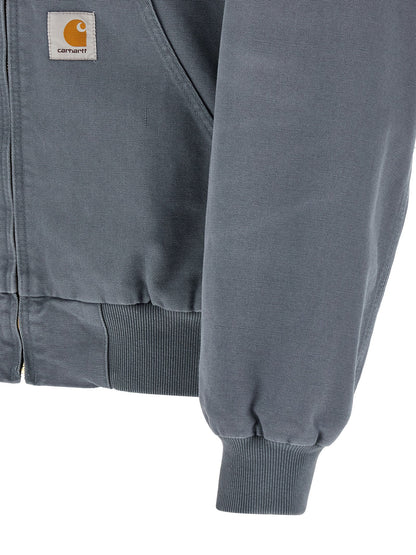 Carhartt Wip Blue Organic Cotton Bomber