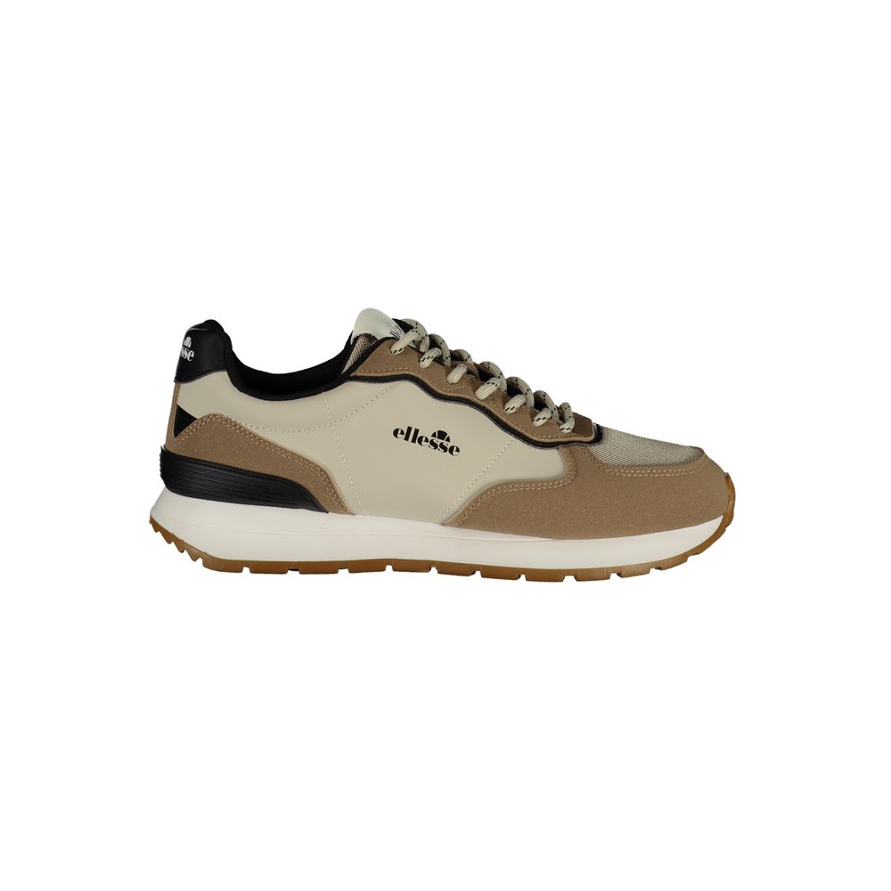 Ellesse Beige Fabric Men's Sneaker