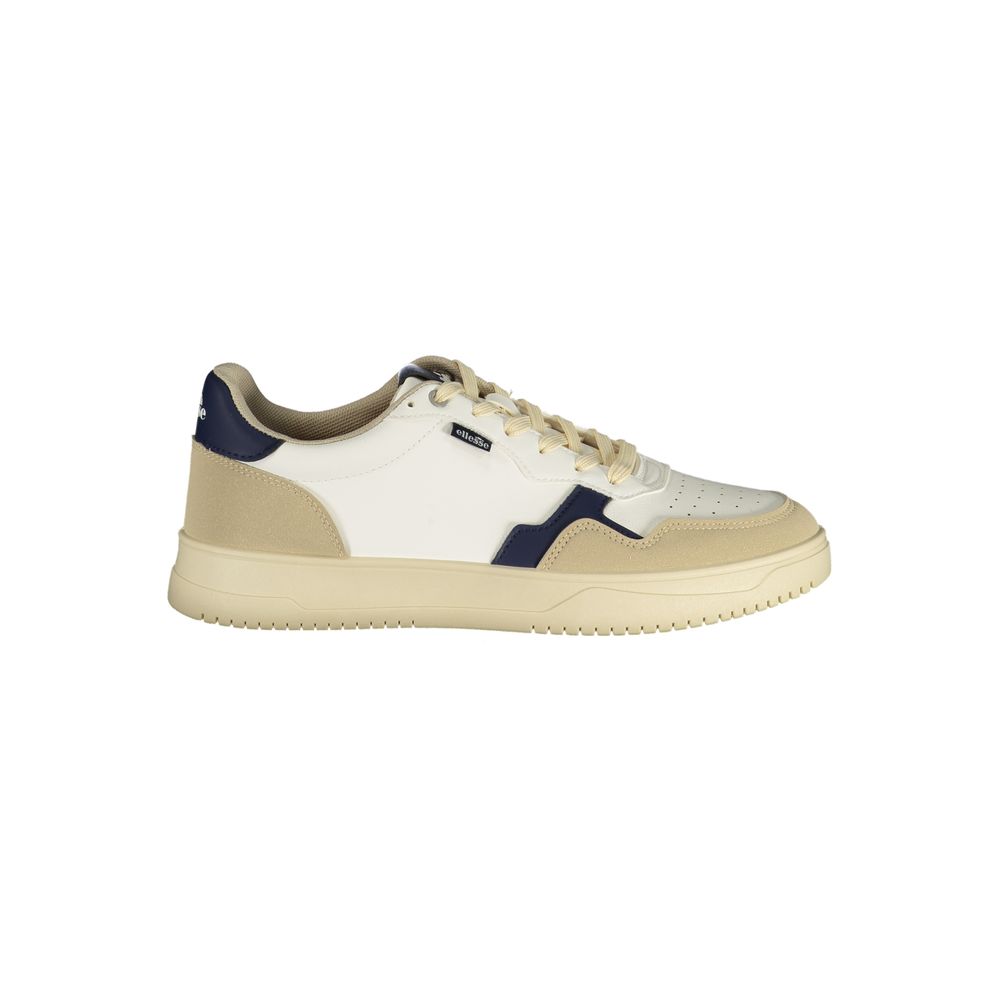 Ellesse White Polyurethane Men's Sneaker