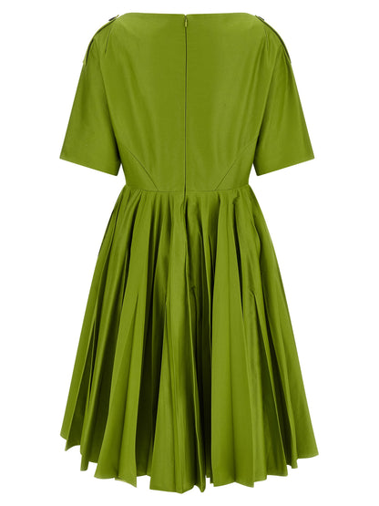 Prada Bicolor Cotton Casual Dress