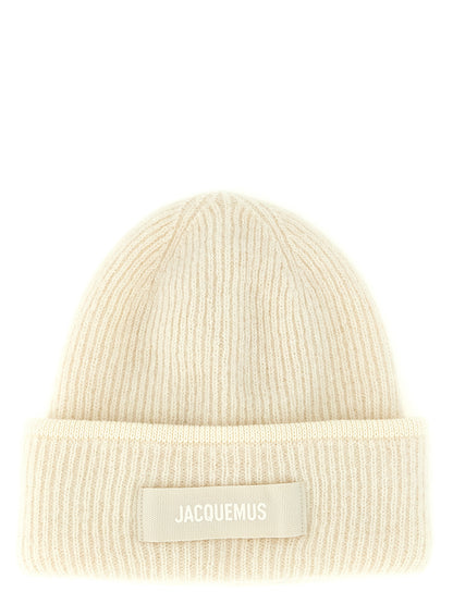 Jacquemus White Wool Beanie