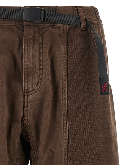 Gramicci Brown Cotton Casual Pants