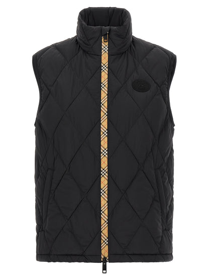 Burberry Black Polyamide Sleeveless Jacket