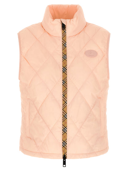 Burberry Multicolor Polyamide Sleeveless Jacket