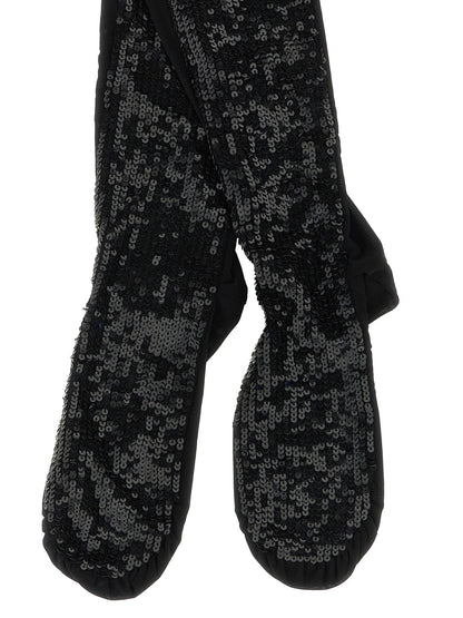 P.A.R.O.S.H. Black Polyamide Socks