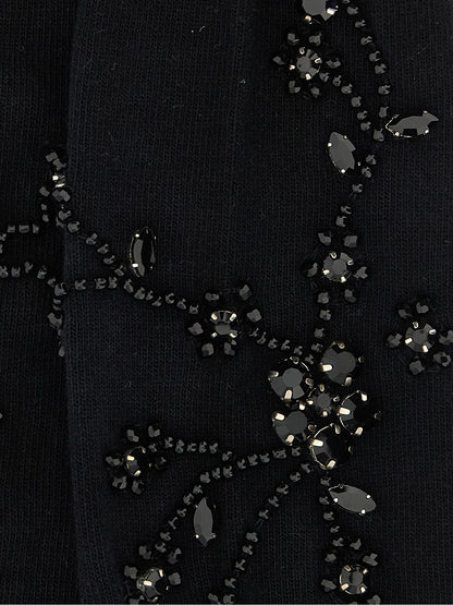 P.A.R.O.S.H. Black Cotton Socks