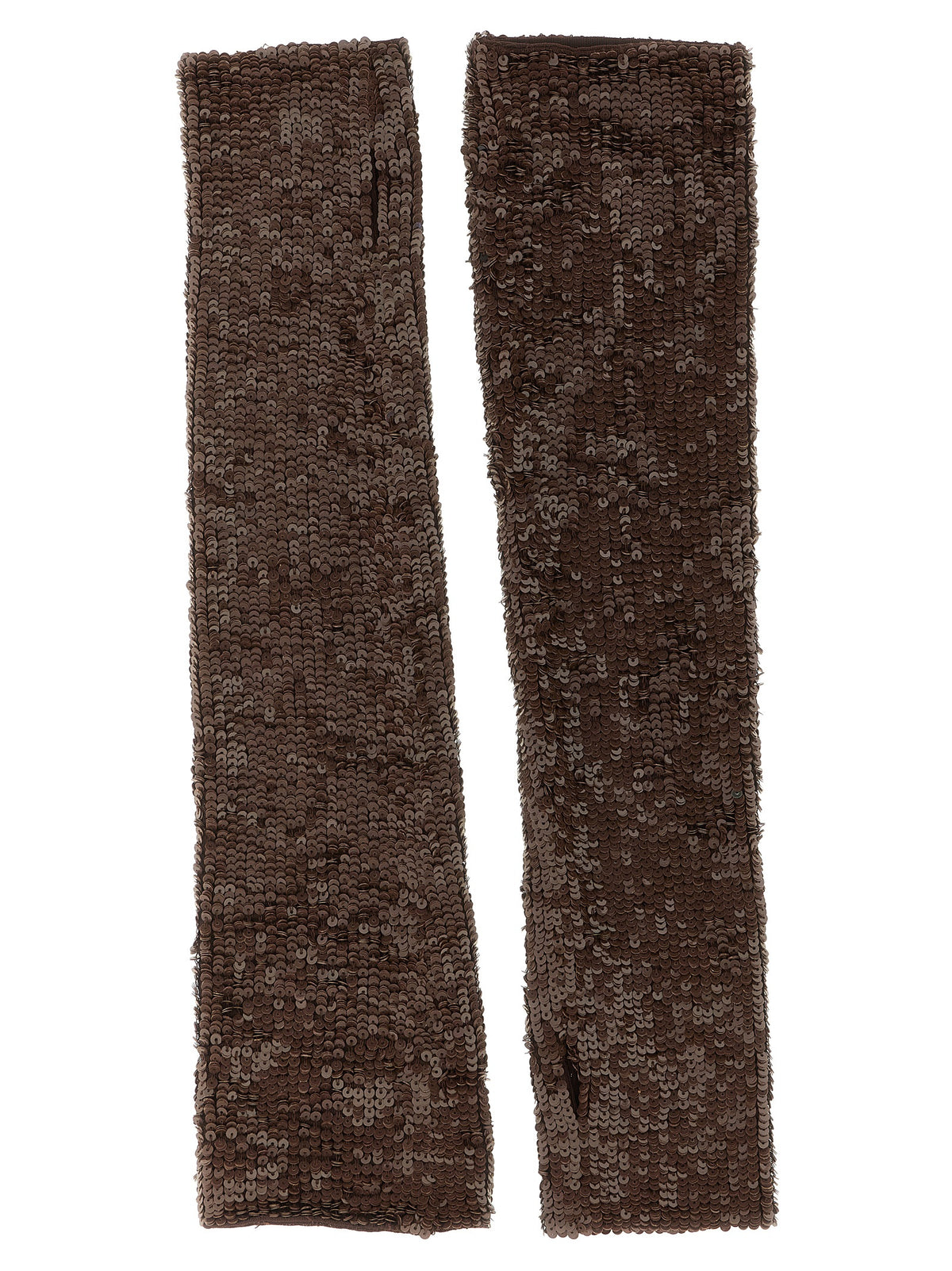 P.A.R.O.S.H. Brown Polyamide Gloves