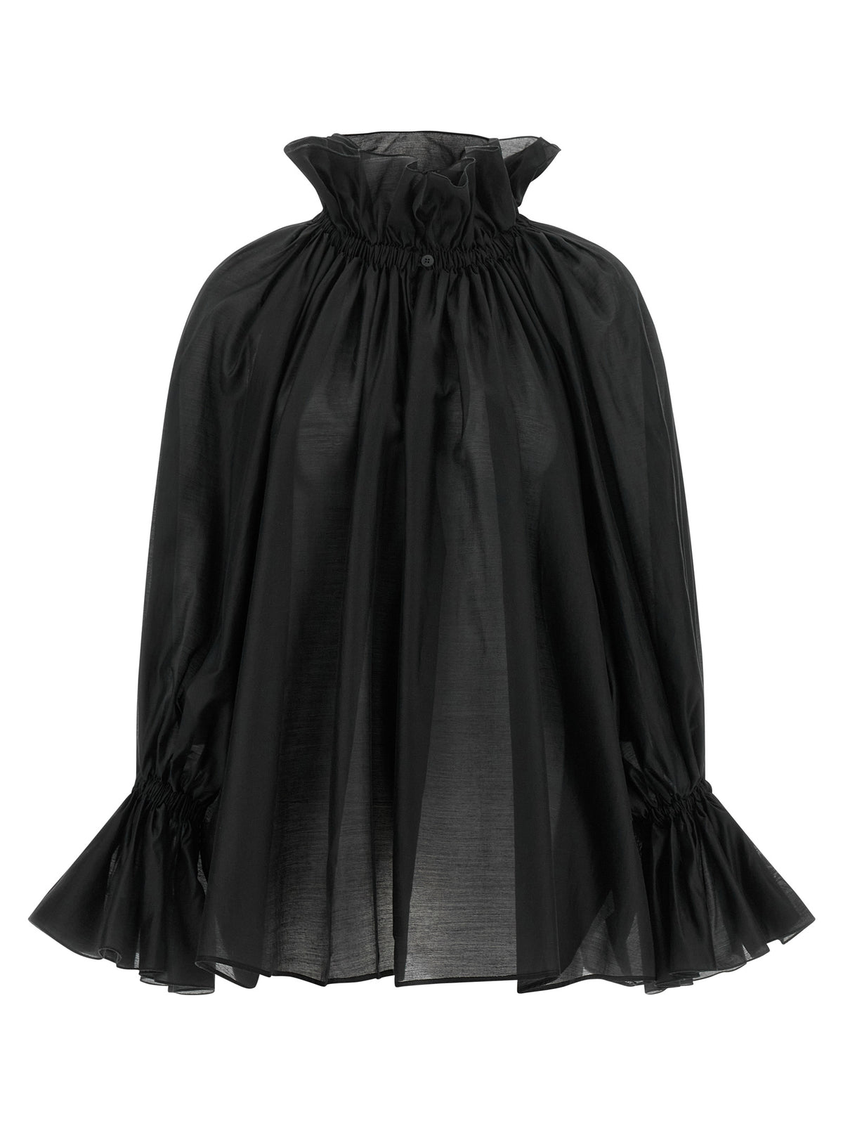 THELATEST Black Lyocell Blouse