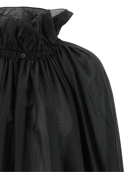 THELATEST Black Lyocell Blouse