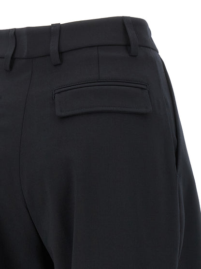 THELATEST Blue Polyester Casual Pants