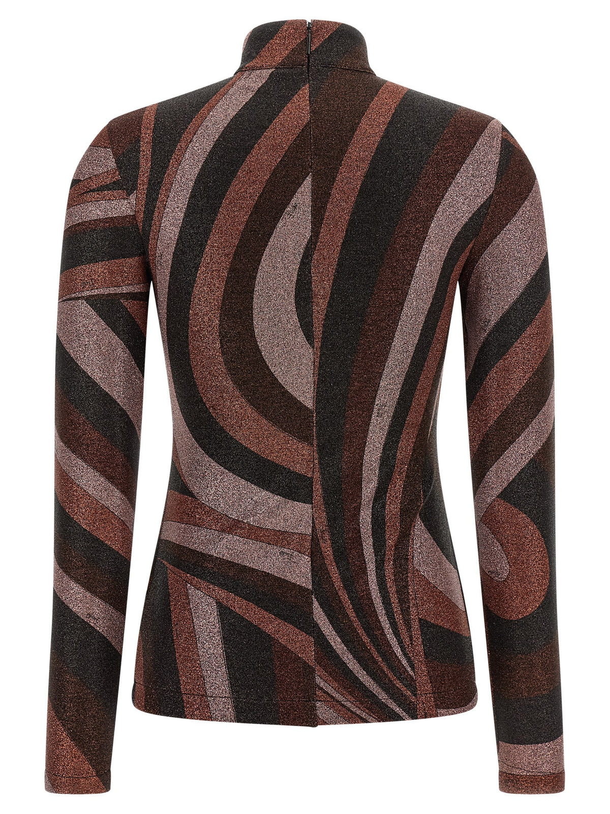 Emilio Pucci Bordeaux Polyamide Cardigan