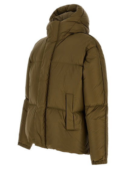 LAMINAR Bicolor Polyamide Full-Length Jacket